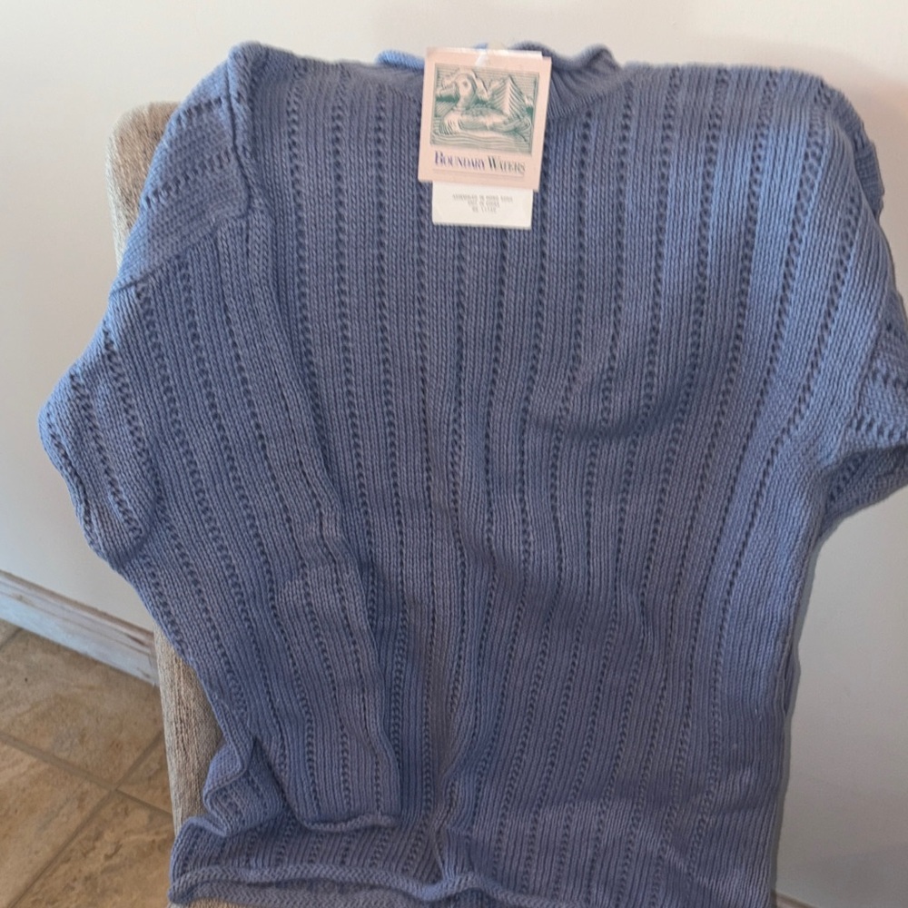 Boundary waters vintage sweater